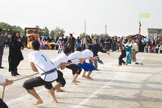 جشنواره ورزشی بومی محلی در سرای محله 14 معصوم